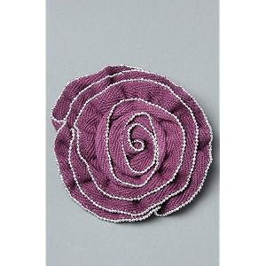 Buy *The Extras The Pearl Lined Rose Pin in Purple,Accessories for Women by var goTwisterProductImageStrings = new Object();goTwisterProductImageStrings['prodImageNotAvailTextNoColor'] = 