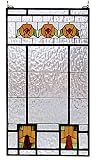 Meyda 18W X 32H Aurora Dogwood Window