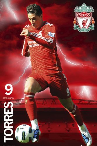 Empire 348890 Fu&szlig;ball - Torres, Liverpool Fussball Plakat Poster - 61 x 91.5 cm Preisvergleich