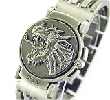 NEW NOBLE IRON DRAGON FIRE STEEL MENS SILVER WATCH 2006