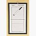 Coacher Volleyball Magnetic Markerboard