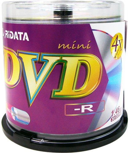 Ridata Mini DVD-R 4X Media (50 pack)