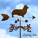 WELSH CORGI (PEMBROKE) Dog Weathervane
