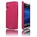 MSY Polyvalent Series Web Case Ice Ver. for Xperia acro Clear Red/クリアレッド EPA03-004RD