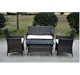 Rattan Garden Furniture Set Rattan sofa In Brown