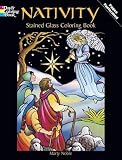 Nativity Stained Glass Coloring Book[COLOR BK-NATIVITY STAINED GLAS][Paperback]