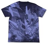 戦姫絶唱シンフォギア 風鳴翼Tシャツ ネイビー サイズ:XL