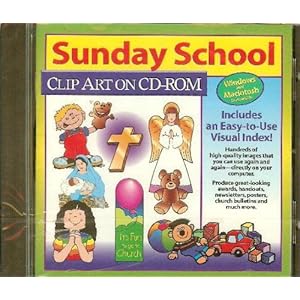 Sunday School Clip Art on CD-Rom