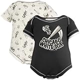 Chicago White Sox Newborn Home Run 2-Pack Creeper Set