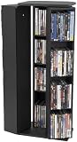 CD / DVD / Video Storage Unit with Black Finish [KD-CM-300-BK-GG]