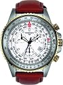 Men's T2 Flight Computer Chronograph Brown Leather