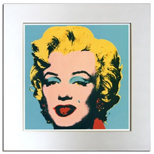 『Marilyn.1967(on blue ground)』アンディ・ウォホール　インテリアアート額付