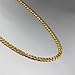 Sankuwen Fashion MEN Stainless Steel Gold Curb Link Chain Necklace