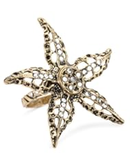 Azaara "Crystal" Starfish Ring