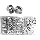 Lock Nut Assortment - Nylon Lock Inserts - 150 Pieces