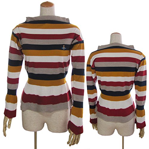 ヴィヴィアンウエストウッド レッドレーベル ニット セーター Mサイズ レディース マルチカラー HA0319 S15483 001F インポート MADE IN ITALY [並行輸入品]