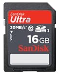 SanDisk Ultra 16GB SDHC UHS-I Class 1...