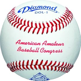 Diamond American Amateur Congress Baseball, Select Wool Blend Winding , Dozen Diamond American Amateur Congress Baseball, Select Wool Blend Winding , Dozen