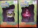 SET OF 2 SPONGEBOB SQUAREPANTS Christmas ORNAMENTS: CAROLLING SPONGEBOB AND CAROLLING PATRICK (2004)