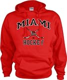 Miami University Redhawks Perennial Hockey Hooded Sweatshirt