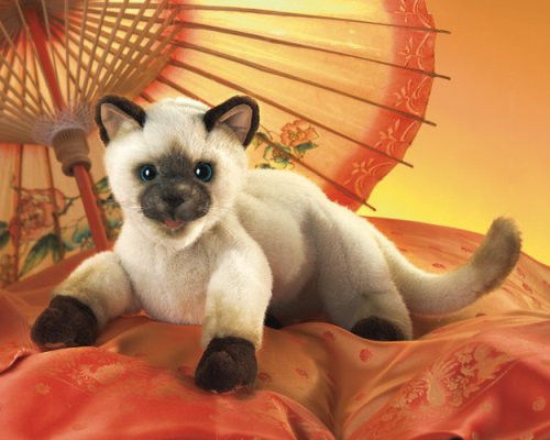 Folkmanis Siamese Cat Puppet