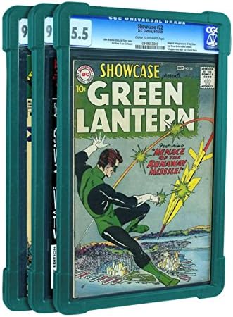 Slab-Pro 3PACK Green CGC PGX CBCS Graded Case Protector Vision Comic Books