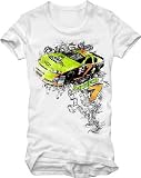 Danica Patrick 2010 Nationwide Series Ladies White Tee (Large)