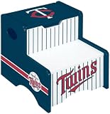 Product details for Guidecraft G11211 Minnesota Twins Storage Step-Up Stool