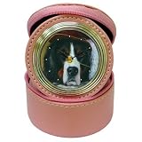 Limited Edition Violano Jewelry Case Travel Alarm Clock Bernese Mountain Dog