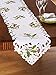 Collections Etc Holly Berry Christmas Table Topper Linens, Runner