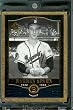2001 SP Legendary Cuts #9 Warren Spahn Baseball Card - Mint Condition - In Protective Display Case