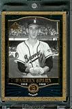 2001 SP Legendary Cuts #9 Warren Spahn Baseball Card - Mint Condition - In Protective Display Case