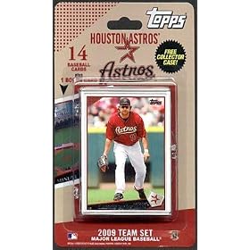 Topps MLB Baseball Cards 2009 Houston Astros 14 Card Team Set