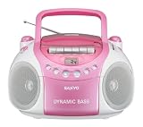 SANYO CDラジカセ(ピンク) [PH-PR64(P)]
