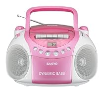 SANYO CDラジカセ(ピンク) [PH-PR64(P)]