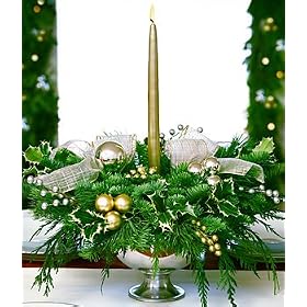 Silver and Gold Centerpiece by 