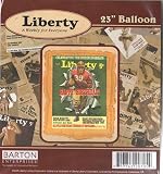 Liberty Football Happy Birthday 23" Mylar Balloon