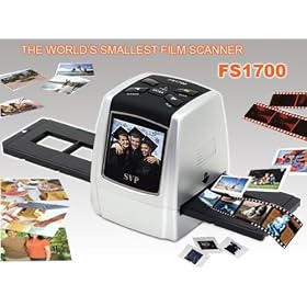 NEW! 3-in-1 Digital Photo Negative Films Slides Scanner with built-in 2.4 LCD Screen (SVP... by SVP