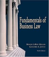 Fundamentals of Business Law (with Online Research Guide)