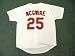 MARK MCGWIRE St. Louis Cardinals Majestic Throwback Home Baseball Jersey, MEDIUM