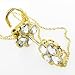 Shugo Chara Collier Cosplay ouvrant Lock & Key (cadeaux de Noel), Blanc