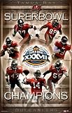 (23x35) Tampa Bay Buccaneers 2003 Super Bowl Champions Sports Poster Print