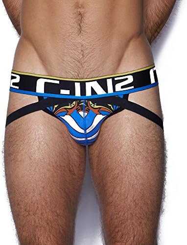 C-IN2 Men's Culture Club Printed Street Jock, Lizard, Large