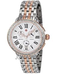 Michele Serein Diamond Two-tone Rose Gold Ladies Watch MWW21A000009
