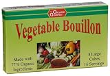 Review The Organic Gourmet  / Organic Gourmet Organic Vegetable Boullion Cubes, 3.1-Ounce Container (Pack of 12)