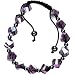 Amethyst Aurora Shamballa Bracelet Unisex