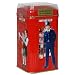Ahmad London Telephone Box Tin, English Breakfast, Tea Bags, 25-Count Tin (Pack of 4)