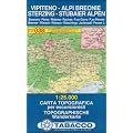 Sterzing, Stubaier Alpen: Wanderkarte Tabacco 038. 1:25000