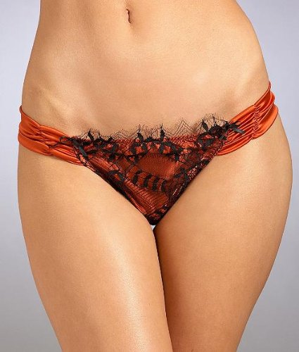 La Perla Black Label Pizzo Thong Panty