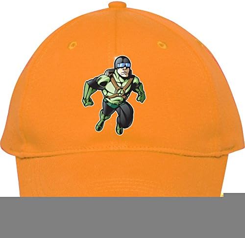 2015 New Fashion Jet_pack_man_2 Yellow Baseball Cap Adjustable Snapback Unisex Cotton
